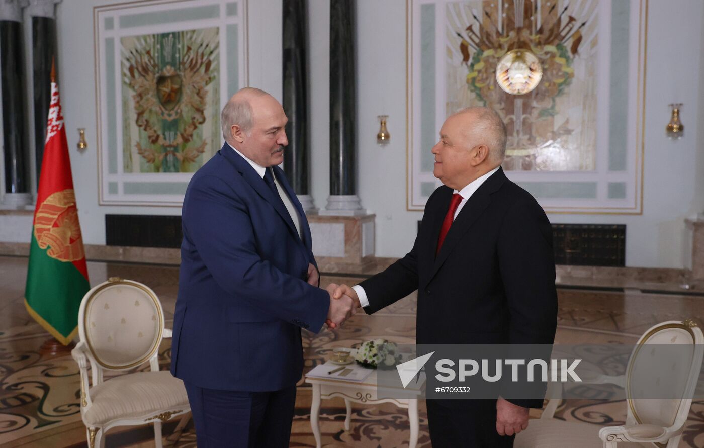 Belarus Lukashenko Interview