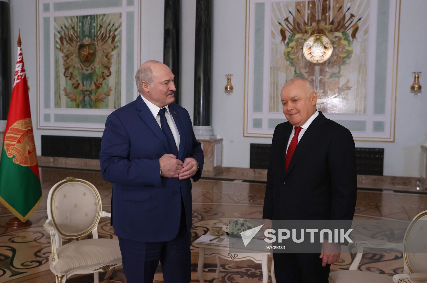 Belarus Lukashenko Interview