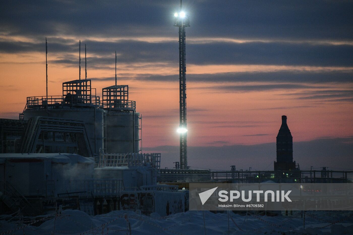 Russia Gas Arctic LNG 2 Project