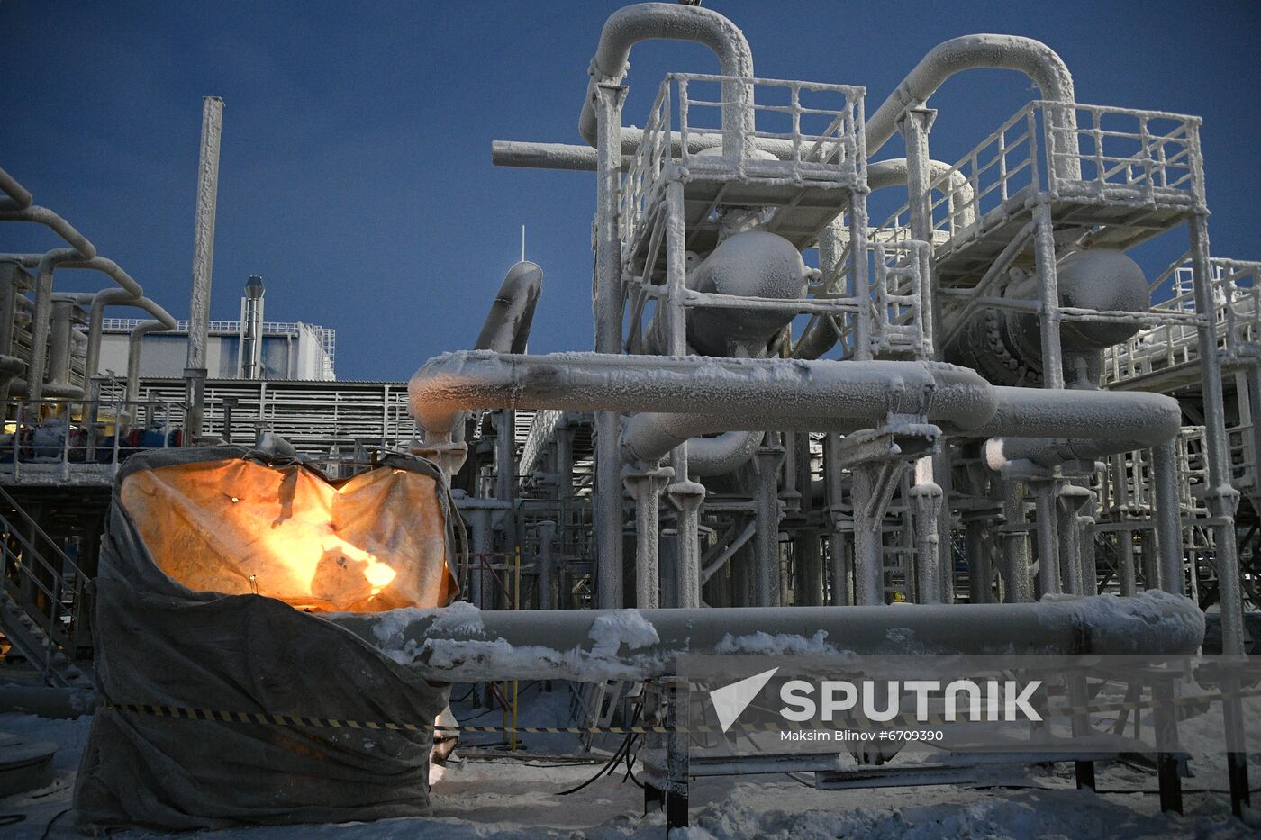 Russia Gas Arctic LNG 2 Project