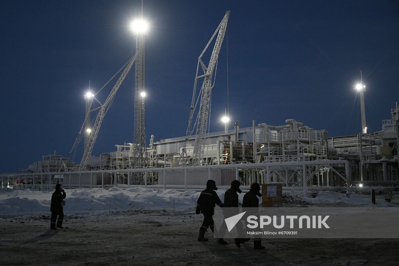 Russia Gas Arctic LNG 2 Project