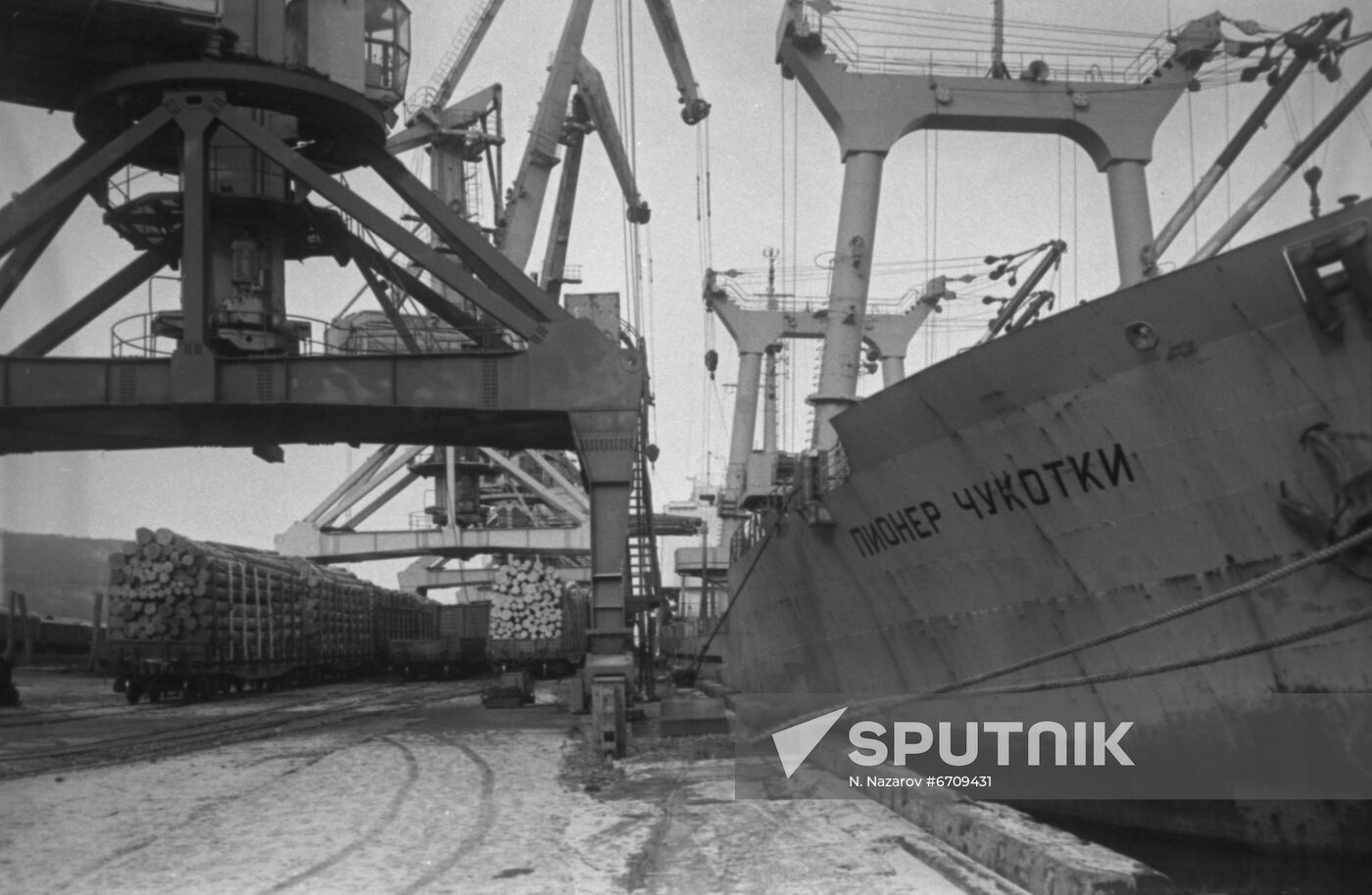 Vostochny Port in Nakhodka