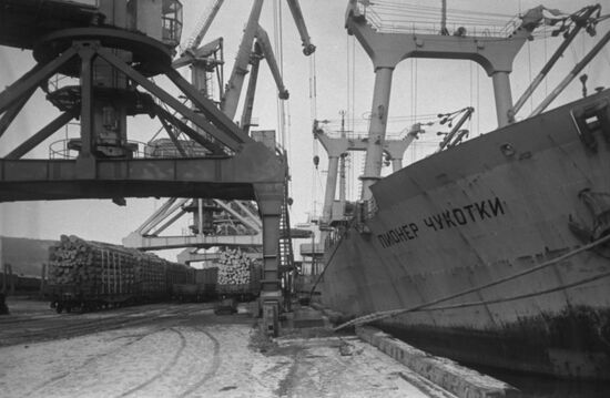 Vostochny Port in Nakhodka