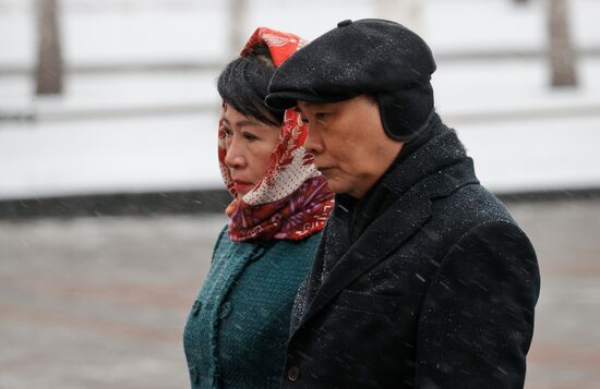 Russia Vietnam Wreath Laying