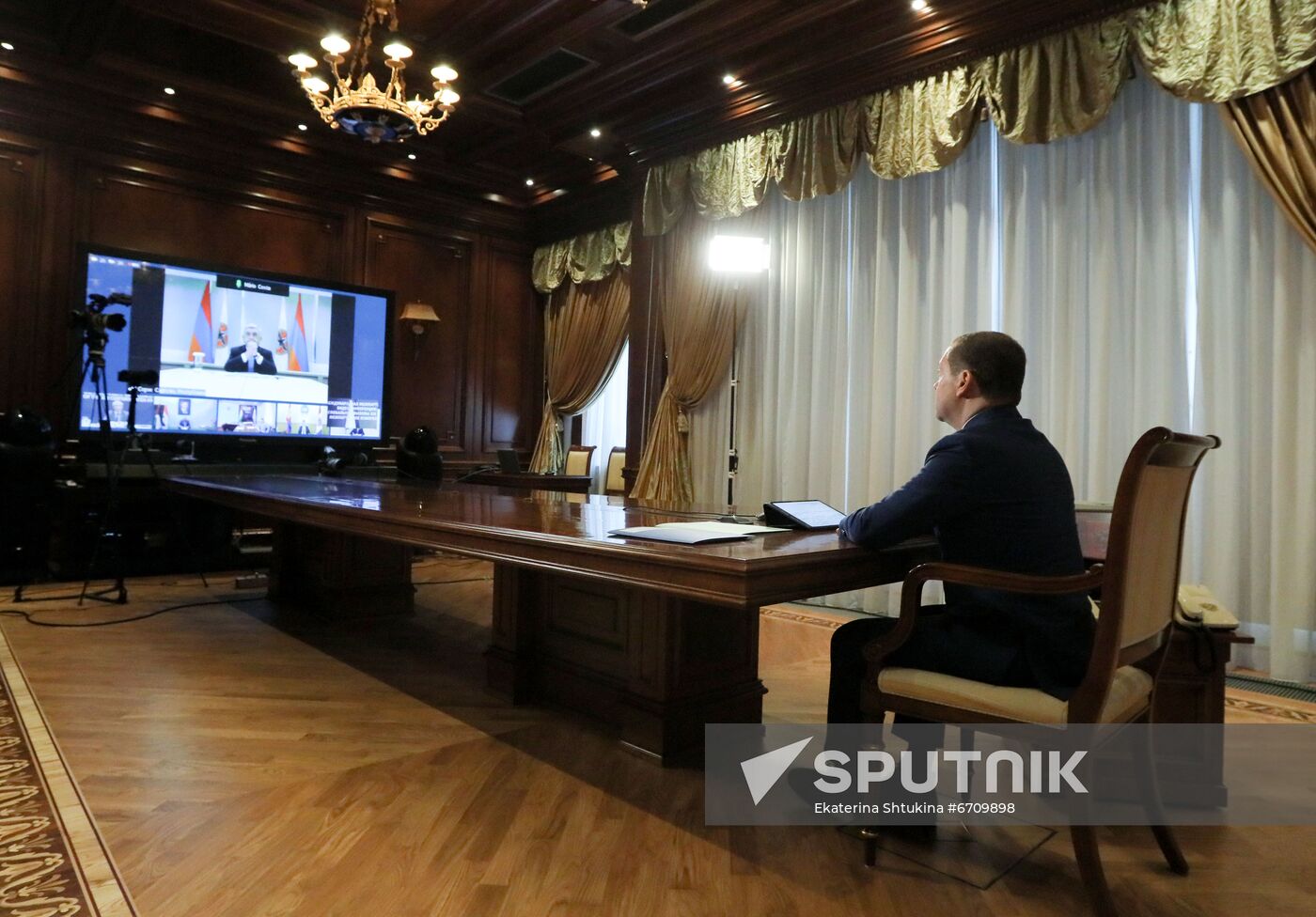 Russia Medvedev Interparty Conference