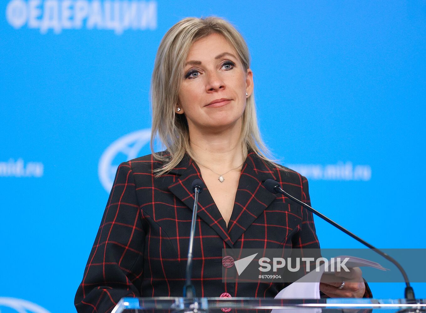 Russia Zakharova Briefing