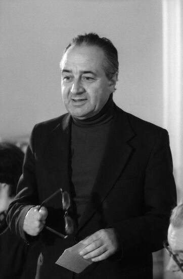 Soviet author Anatoly Aleksin