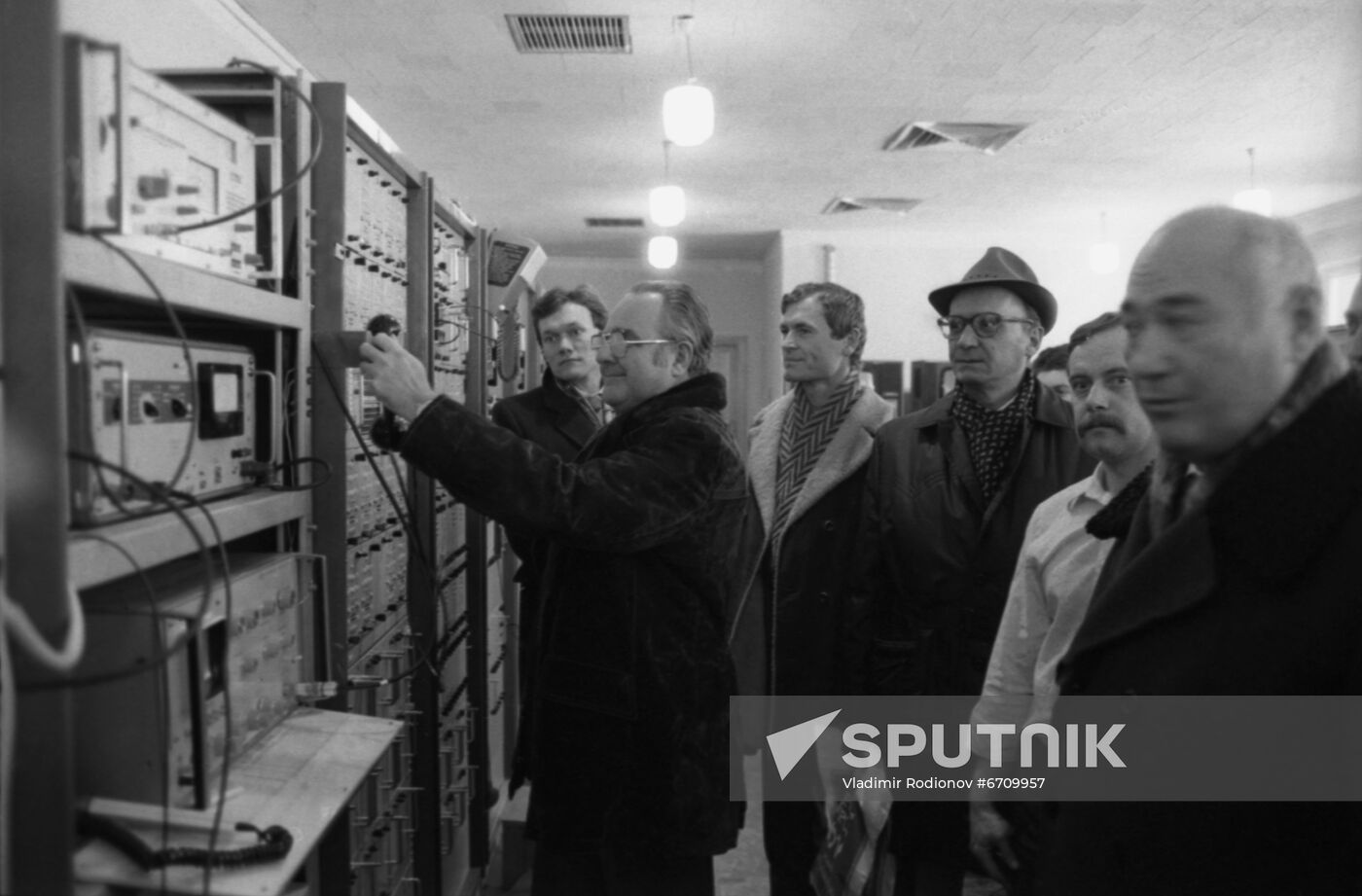 Satellite communications center in Dubna