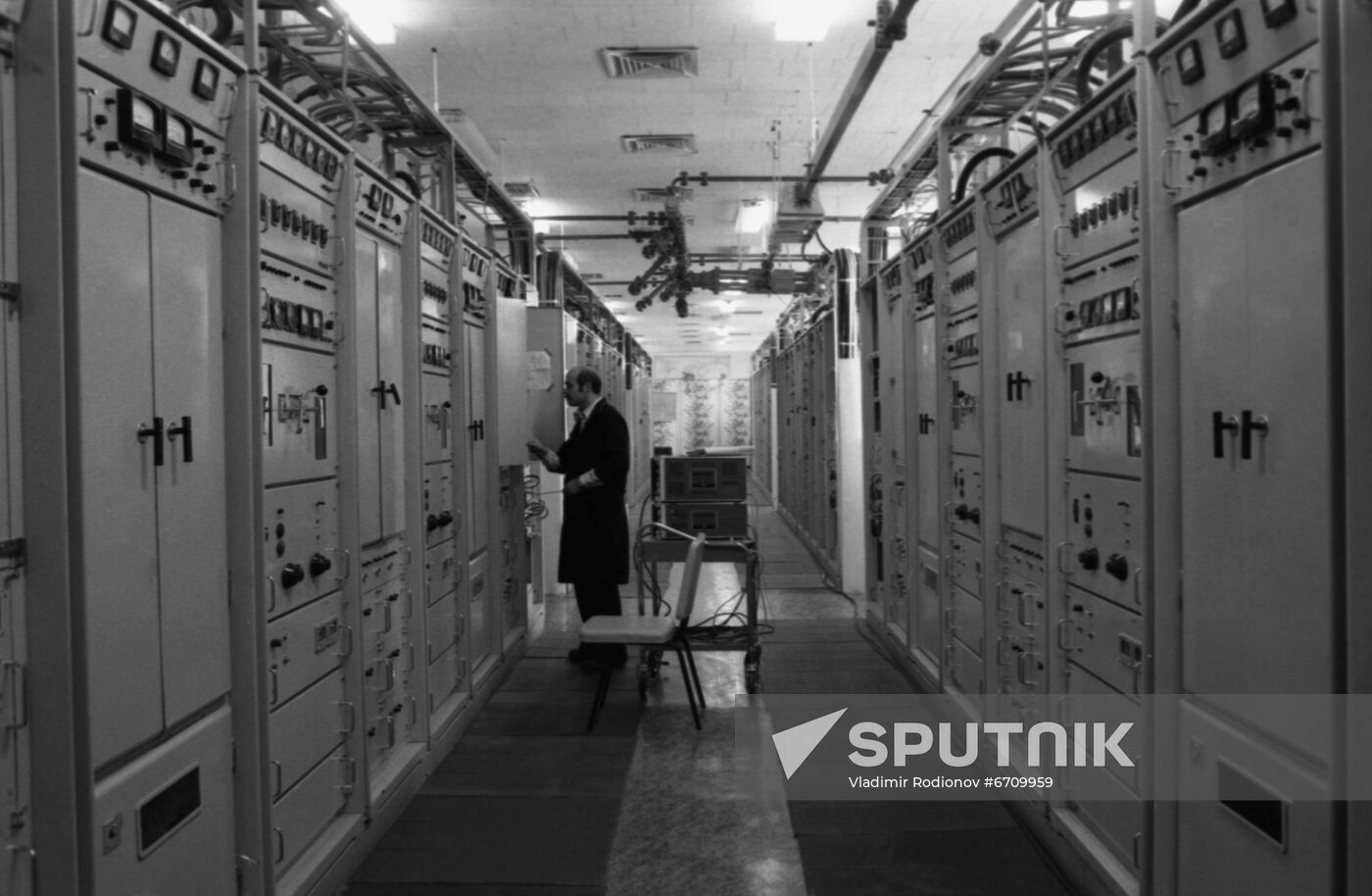 Satellite communications center in Dubna