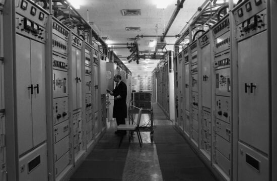 Satellite communications center in Dubna