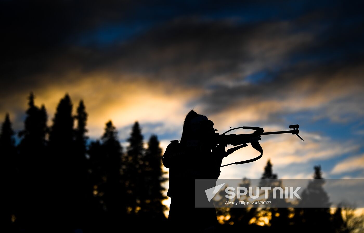 Sweden Biathlon World Cup Training