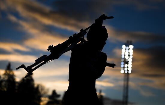 Sweden Biathlon World Cup Training