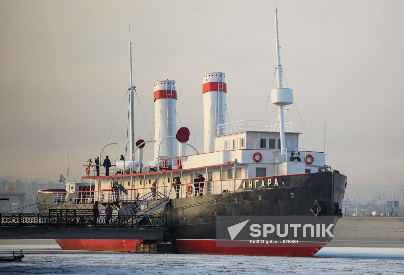 Renovated Angara Museum-Icebreaker reopens in Irkutsk