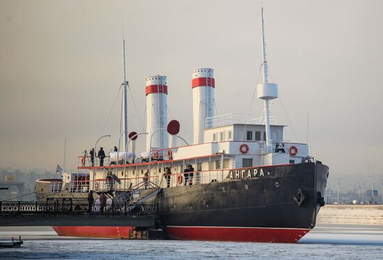Renovated Angara Museum-Icebreaker reopens in Irkutsk