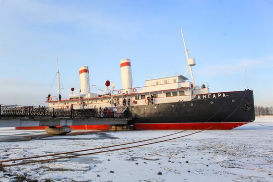 Renovated Angara Museum-Icebreaker reopens in Irkutsk