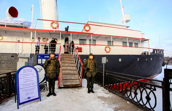 Renovated Angara Museum-Icebreaker reopens in Irkutsk