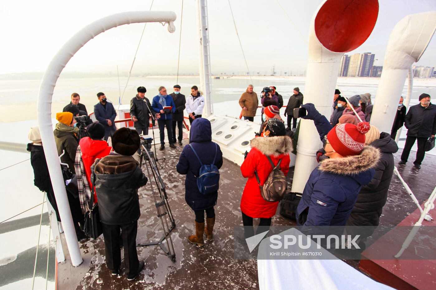 Renovated Angara Museum-Icebreaker reopens in Irkutsk