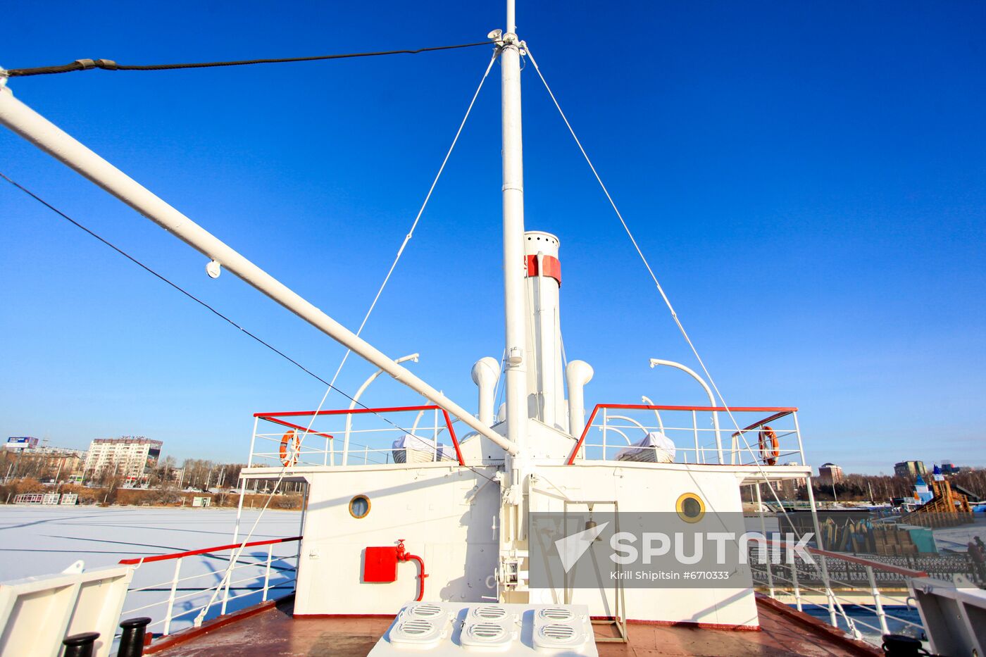 Renovated Angara Museum-Icebreaker reopens in Irkutsk
