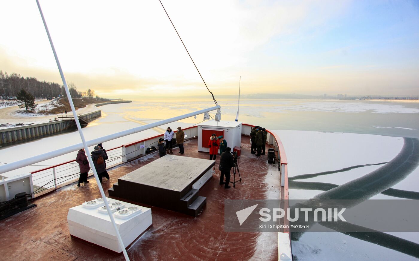 Renovated Angara Museum-Icebreaker reopens in Irkutsk