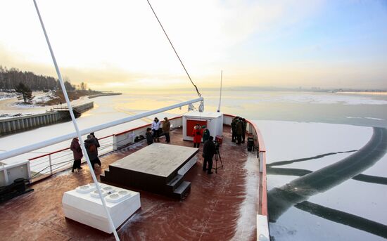 Renovated Angara Museum-Icebreaker reopens in Irkutsk
