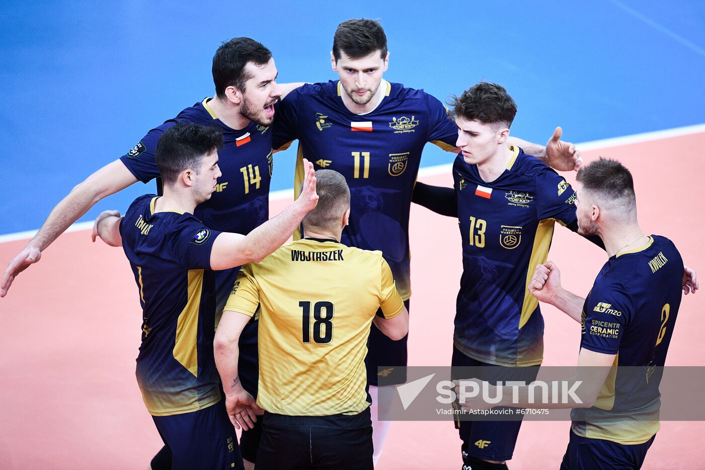 Russia Volleyball Champions League Men Dinamo - Projekt