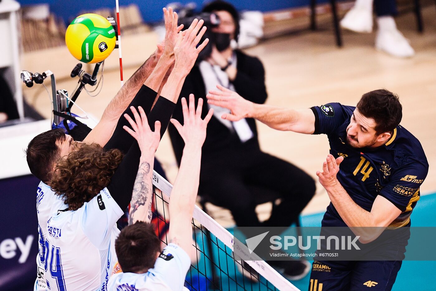 Russia Volleyball Champions League Men Dinamo - Projekt