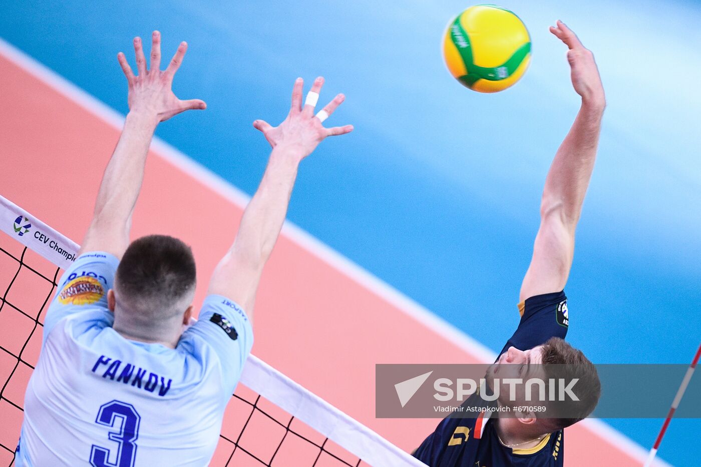 Russia Volleyball Champions League Men Dinamo - Projekt