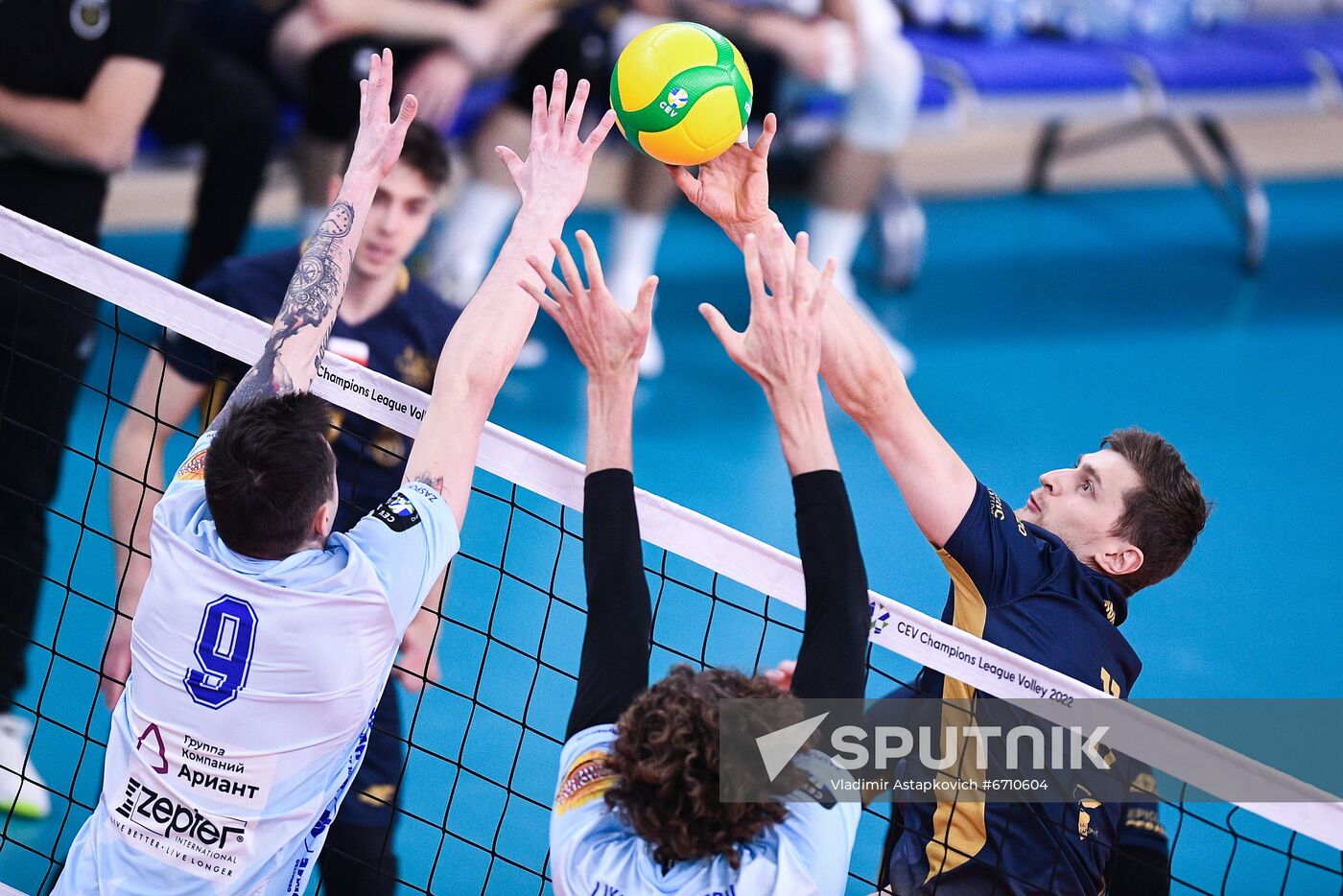 Russia Volleyball Champions League Men Dinamo - Projekt