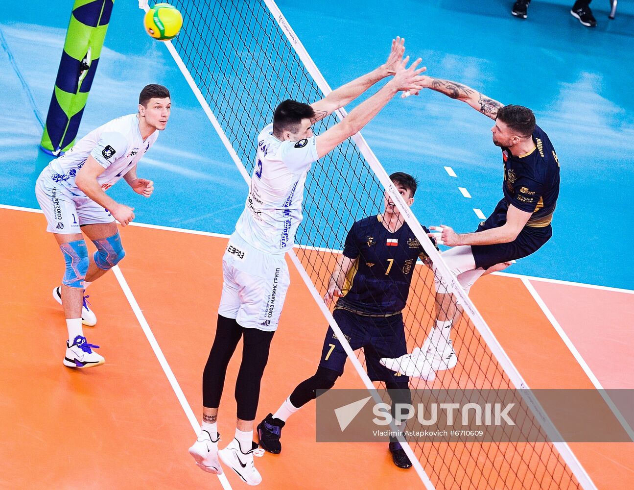 Russia Volleyball Champions League Men Dinamo - Projekt