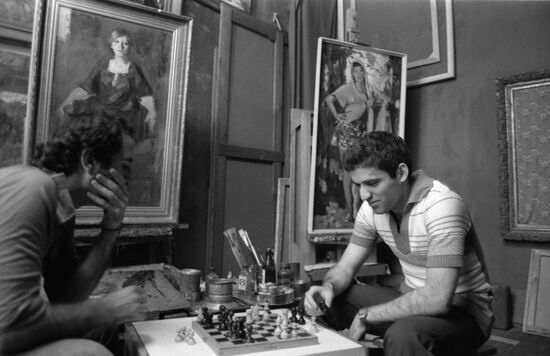 Chess player Garry Kasparov
