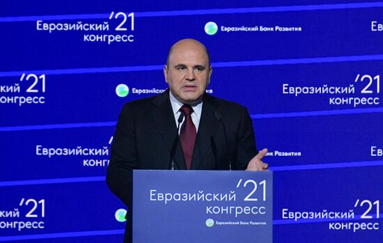 Russia Mishustin Eurasian Congress