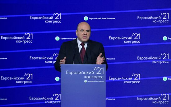 Russia Mishustin Eurasian Congress