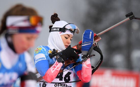 Sweden Biathlon World Cup Women