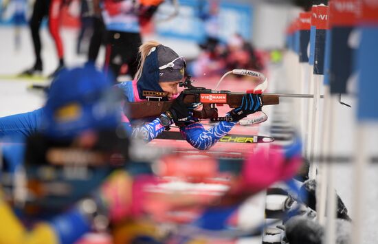 Sweden Biathlon World Cup Women