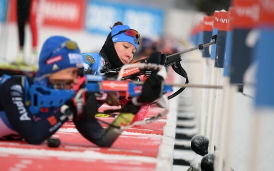 Sweden Biathlon World Cup Women