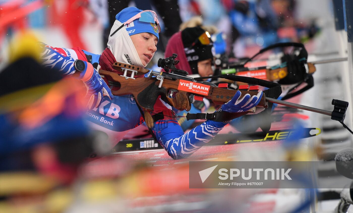 Sweden Biathlon World Cup Women