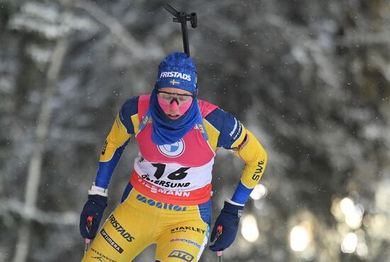 Sweden Biathlon World Cup Women