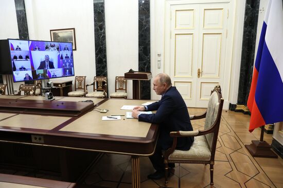 Russia Putin Kuzbass Coal Mine Industry