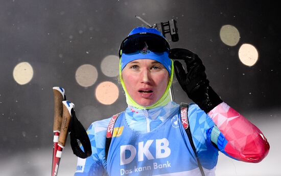 Sweden Biathlon World Cup Women