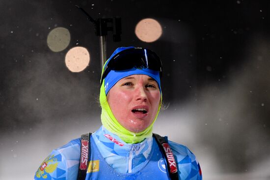 Sweden Biathlon World Cup Women