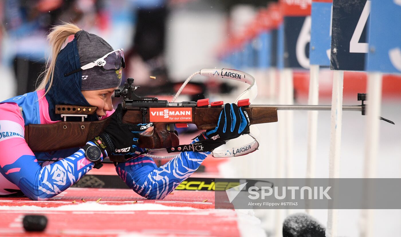 Sweden Biathlon World Cup Women