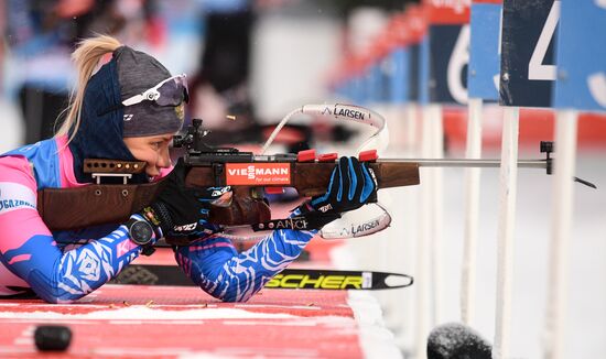 Sweden Biathlon World Cup Women