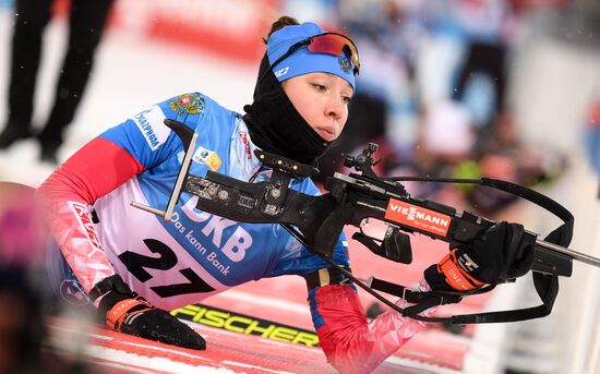 Sweden Biathlon World Cup Women