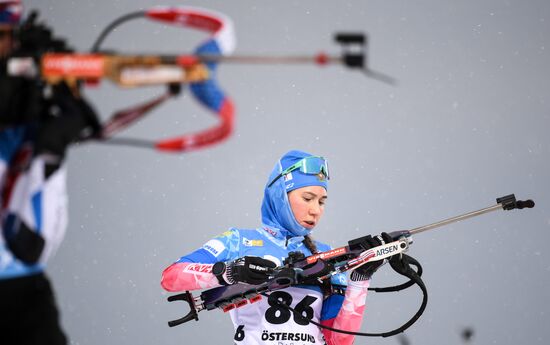 Sweden Biathlon World Cup Women