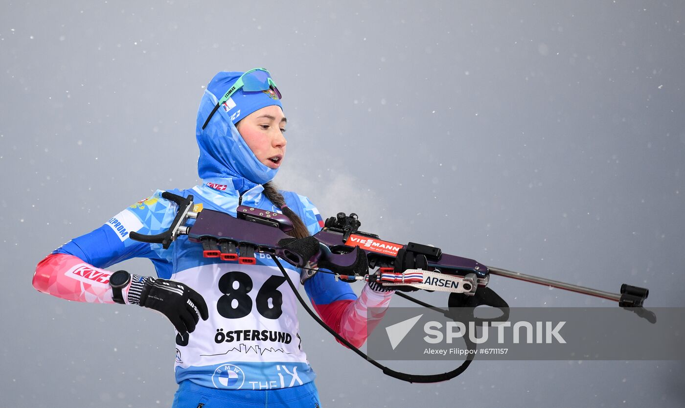 Sweden Biathlon World Cup Women