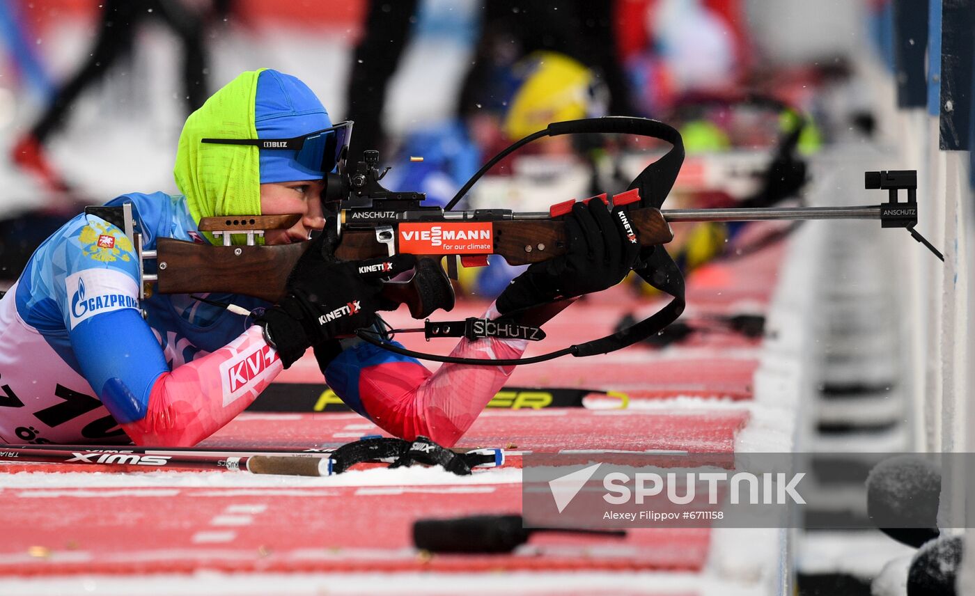 Sweden Biathlon World Cup Women