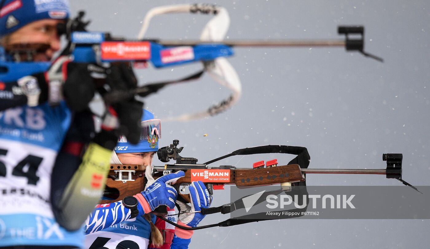 Sweden Biathlon World Cup Women