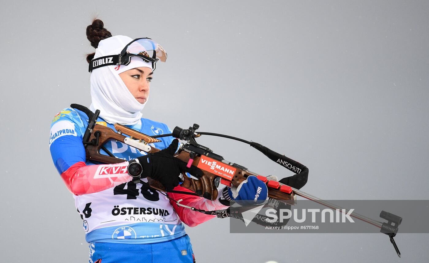 Sweden Biathlon World Cup Women