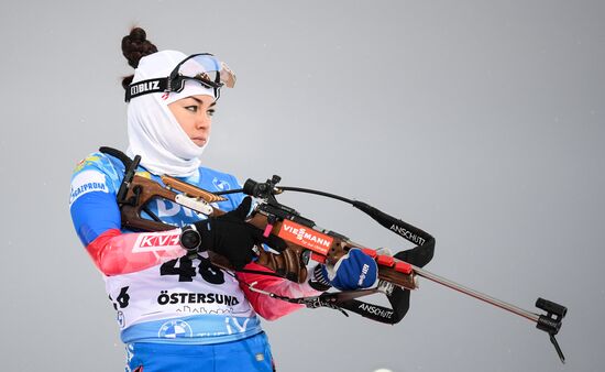 Sweden Biathlon World Cup Women