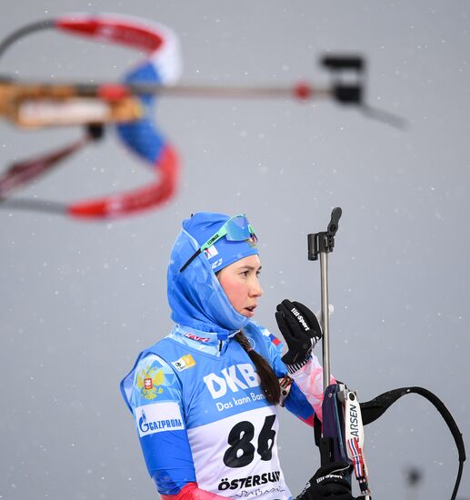 Sweden Biathlon World Cup Women